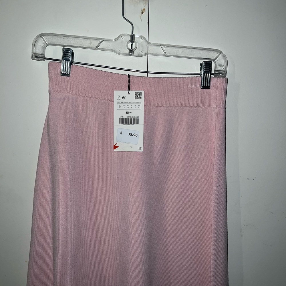 ZARA pink skirt brand new with tags